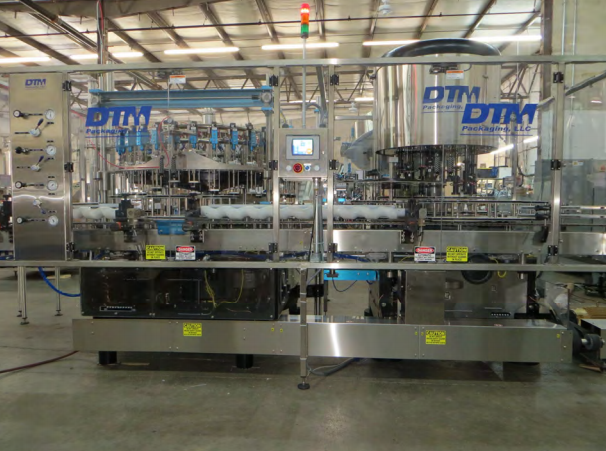 DTM packaging line automation equipment head filler