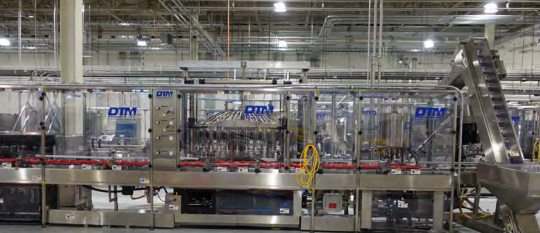 DTM packaging equipment automation refurbished cleaner filler capper