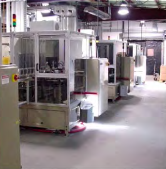DTM packaging equipment workcell machines
